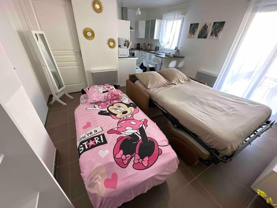 Proche Disney Et Paris - Studio Terrasse Et Parking Prive Монтеврен Екстериор снимка
